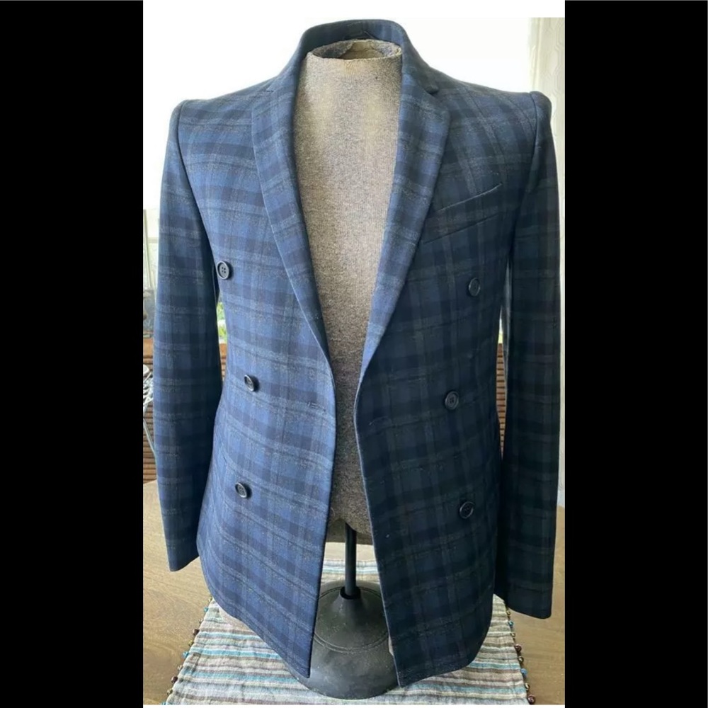 Sisley double-breaste men's sport coat, size US36